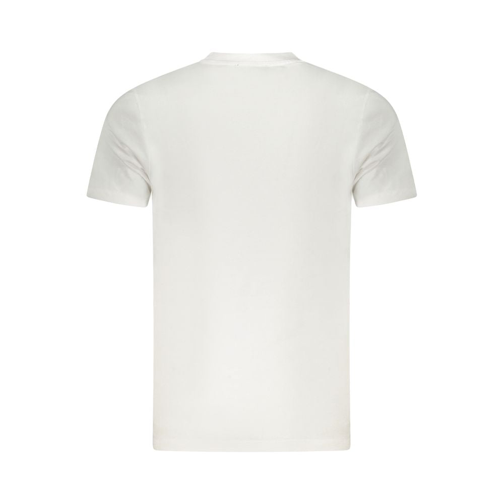 Cavalli Class Bianco Cotton Men Men's T-Shirt