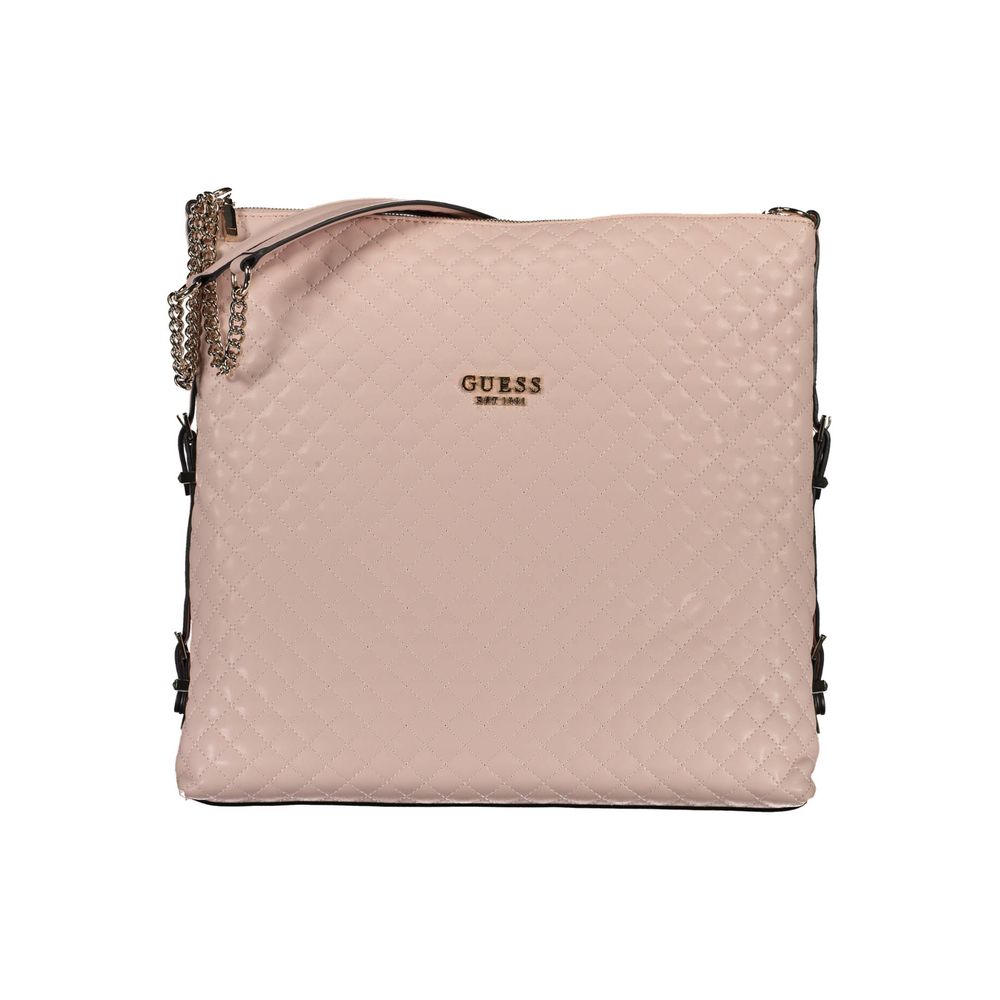 Guess Jeans Rosa Polyurethane Women Women's Handbag