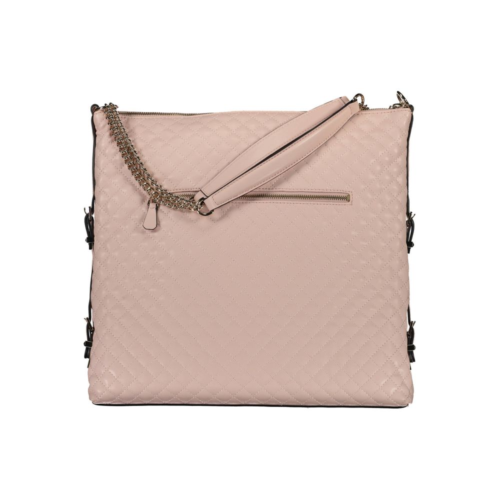 Guess Jeans Rosa Polyurethane Women Women's Handbag