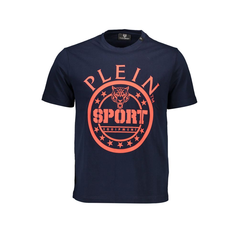 Plein Sport Blue Cotton Men's Men's T-Shirt