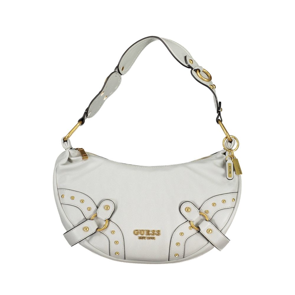 Guess Jeans Grigio Polyurethane Women Shoulder Women's Bag