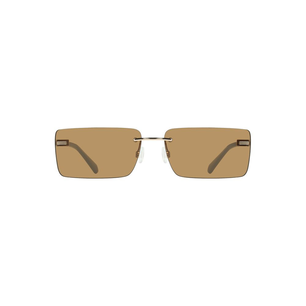 Calvin Klein Beige Metal Women Women's Sunglasses