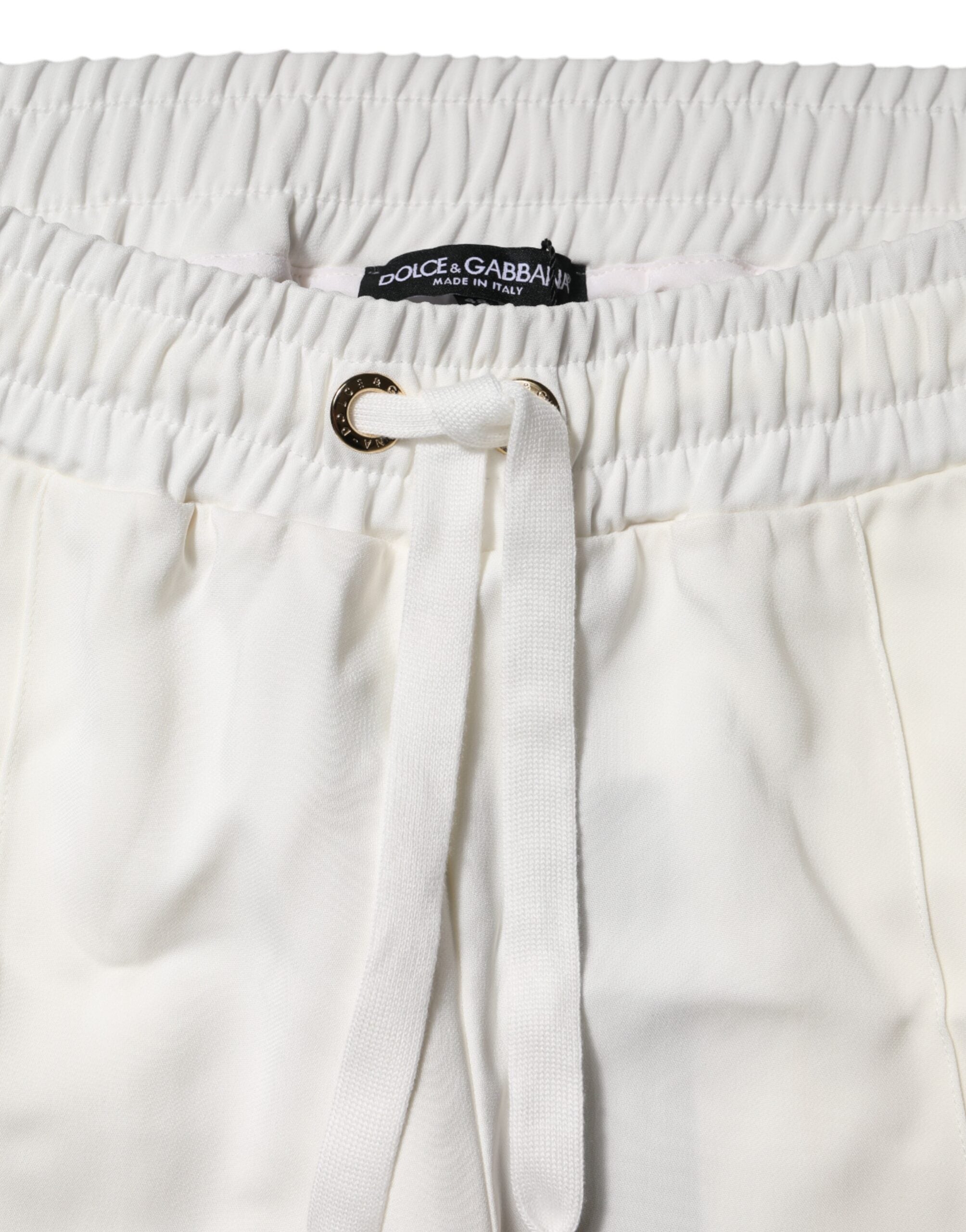 Dolce & Gabbana White Jogger SweatWomen's Women's Pants