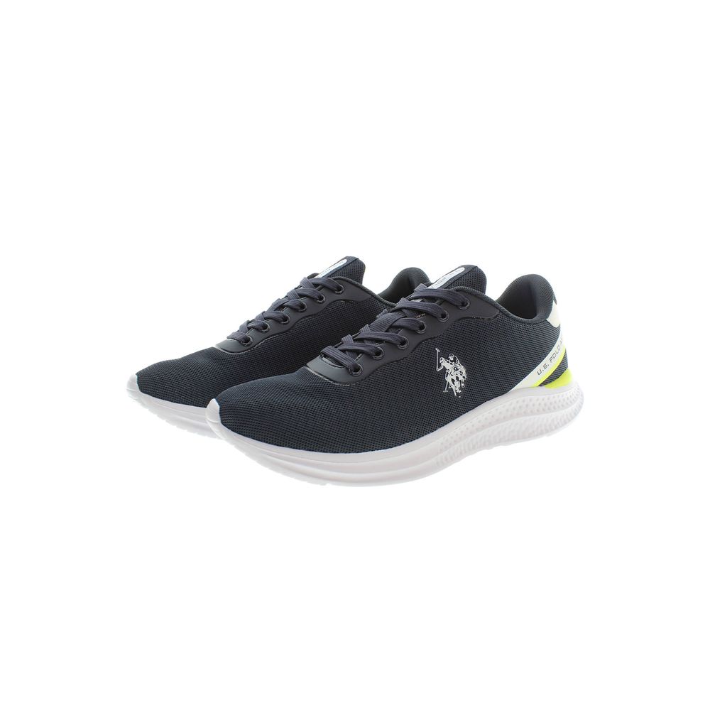 U.S. POLO ASSN. Blue Polyester Men's Men's Sneaker