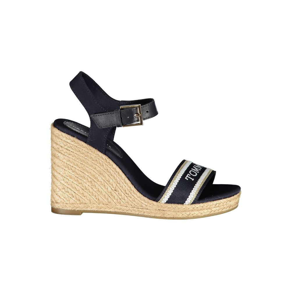 Tommy Hilfiger Blue Polyester Women's Sandal