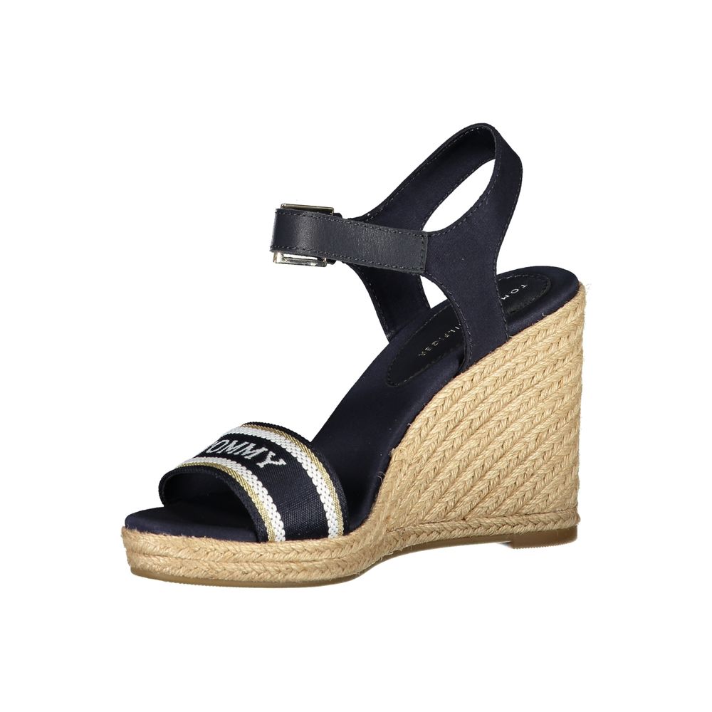 Tommy Hilfiger Blue Polyester Women's Sandal