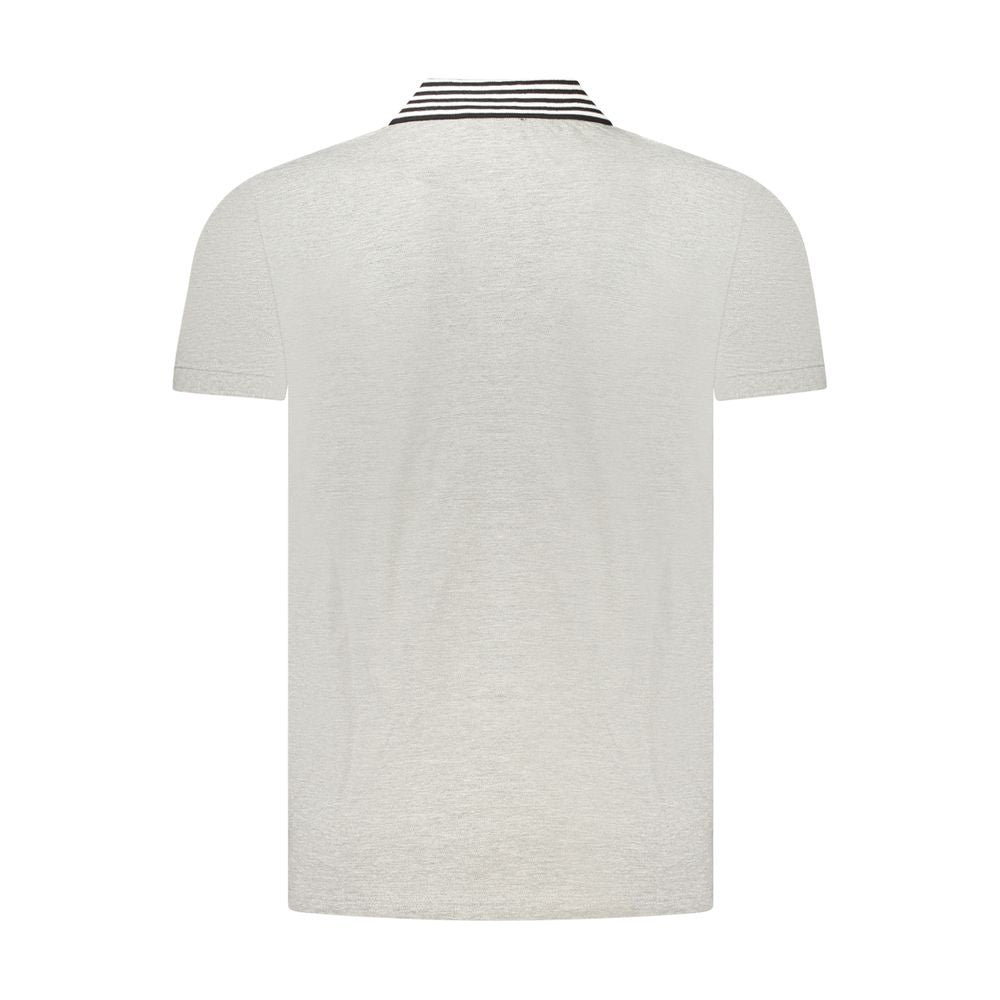 Cavalli Class Grigio Cotton Men Men's Polo