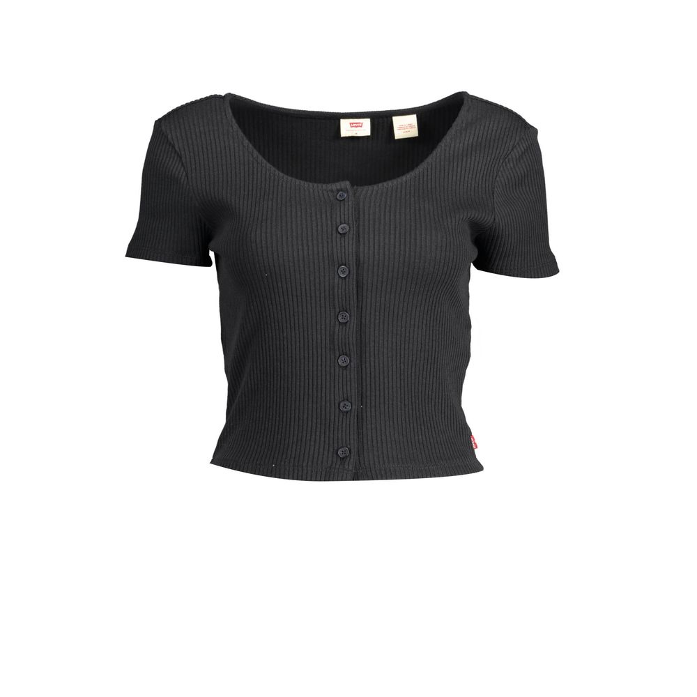 Levi's Black Cotton Women Women's Top