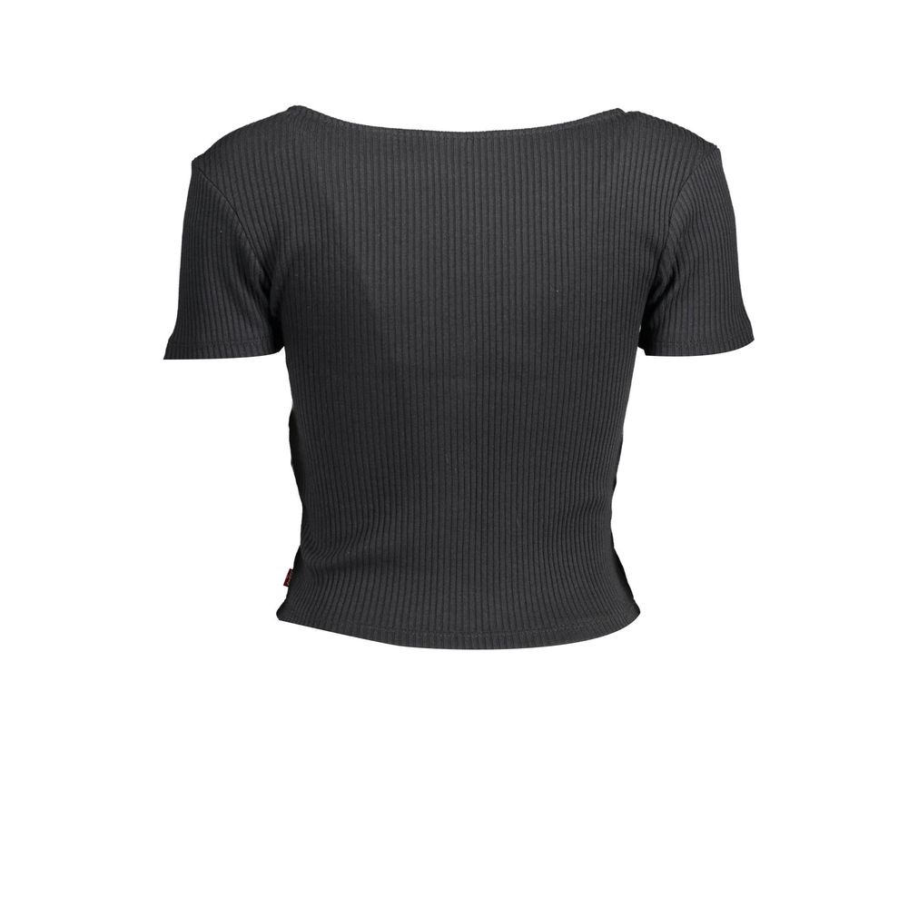 Levi's Black Cotton Women Women's Top
