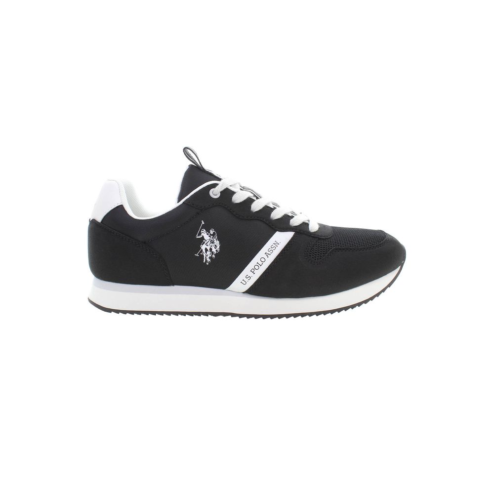 U.S. POLO ASSN. Black Polyester Men's Men's Sneaker