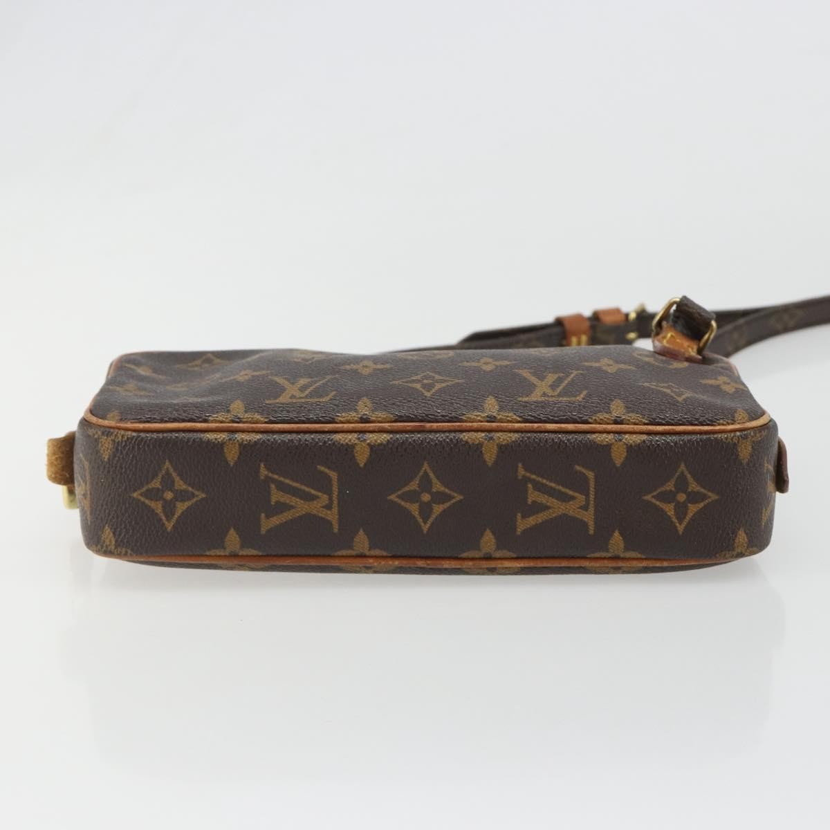 Louis Vuitton Pochette Marly Bandouliere Monogram Canvas Brown Canvas Shoulder Bag Bag (Pre-Owned)