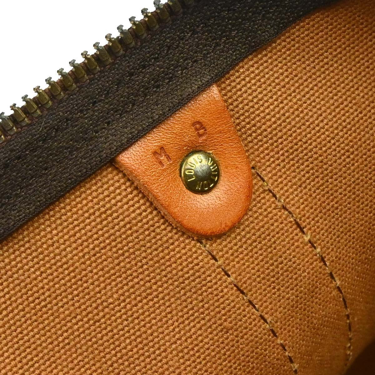 Louis Vuitton Keepall Monogram Brown Canvas Travel Bag Bag (Pre-Owned)