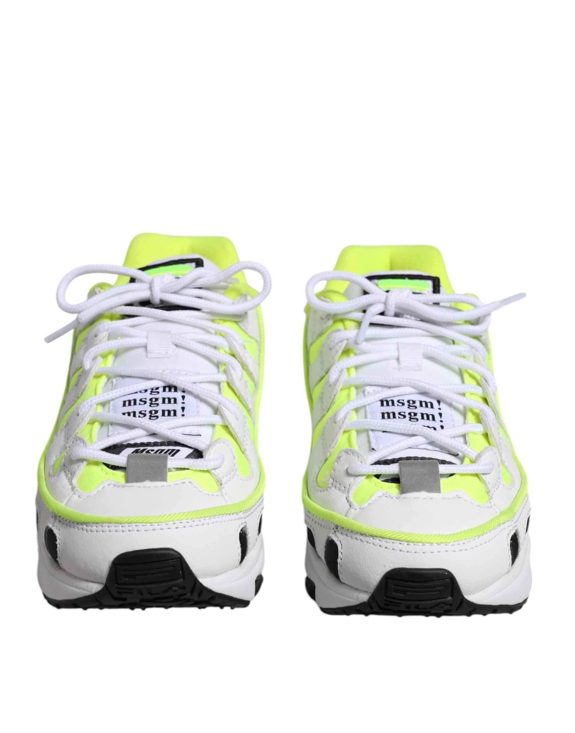 MSGM Multicolor Low Top Trainers Lace Up Sneakers Men's Shoes (Pre-Owned)