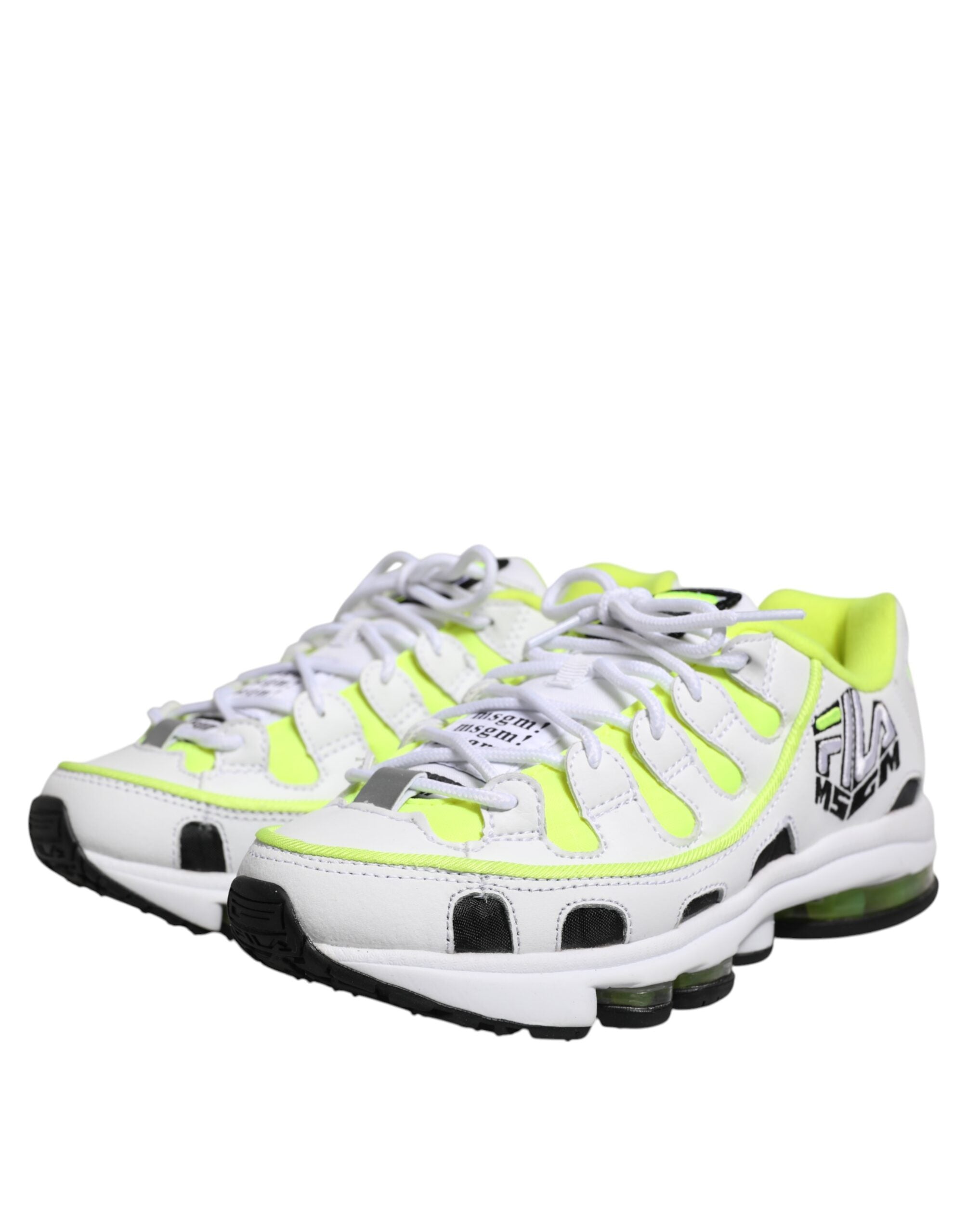 MSGM Multicolor Low Top Trainers Lace Up Sneakers Men's Shoes (Pre-Owned)