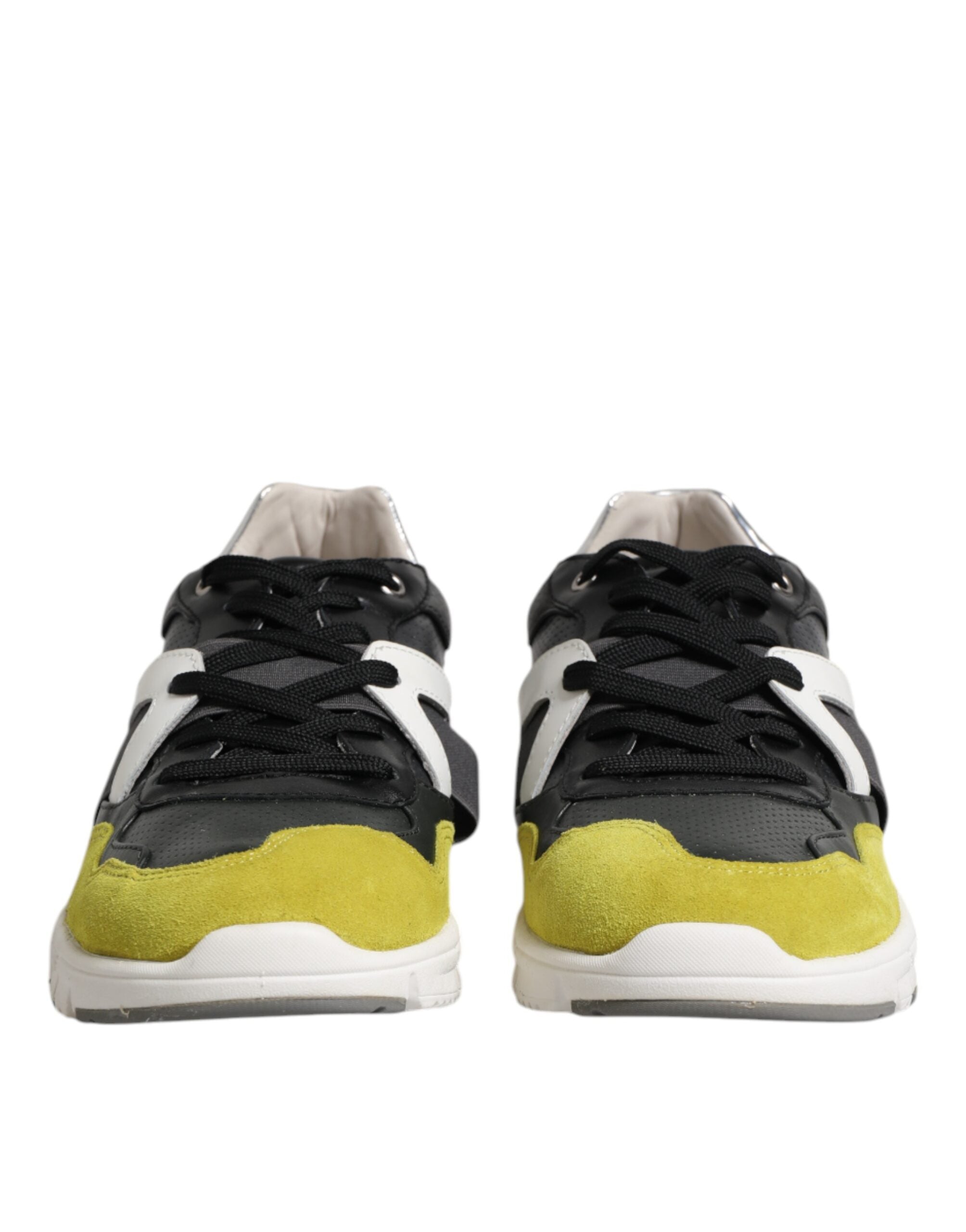 Dolce & Gabbana Multicolor Lace Up Low Top Men Sneakers Men's Shoes