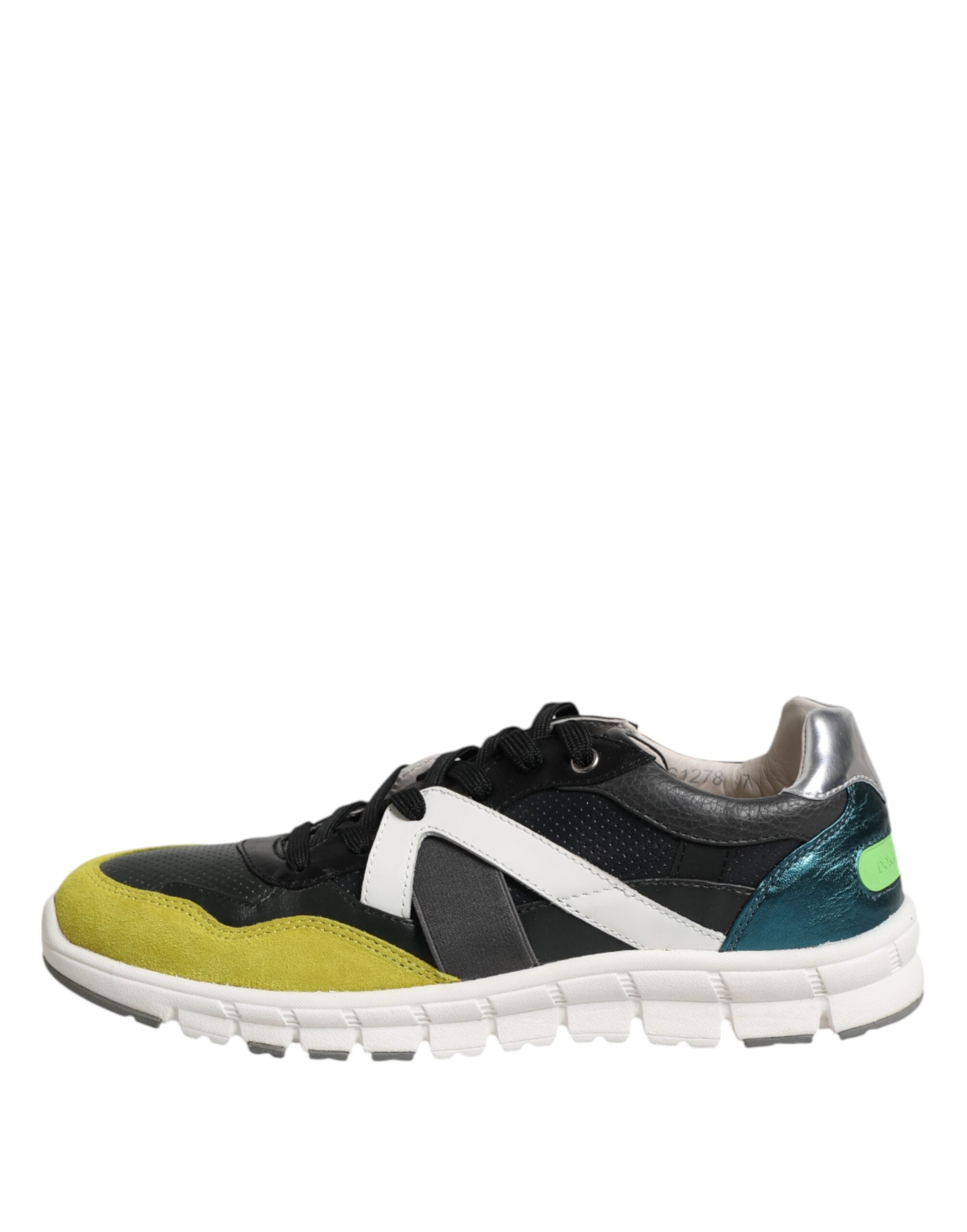 Dolce & Gabbana Multicolor Lace Up Low Top Men Sneakers Men's Shoes