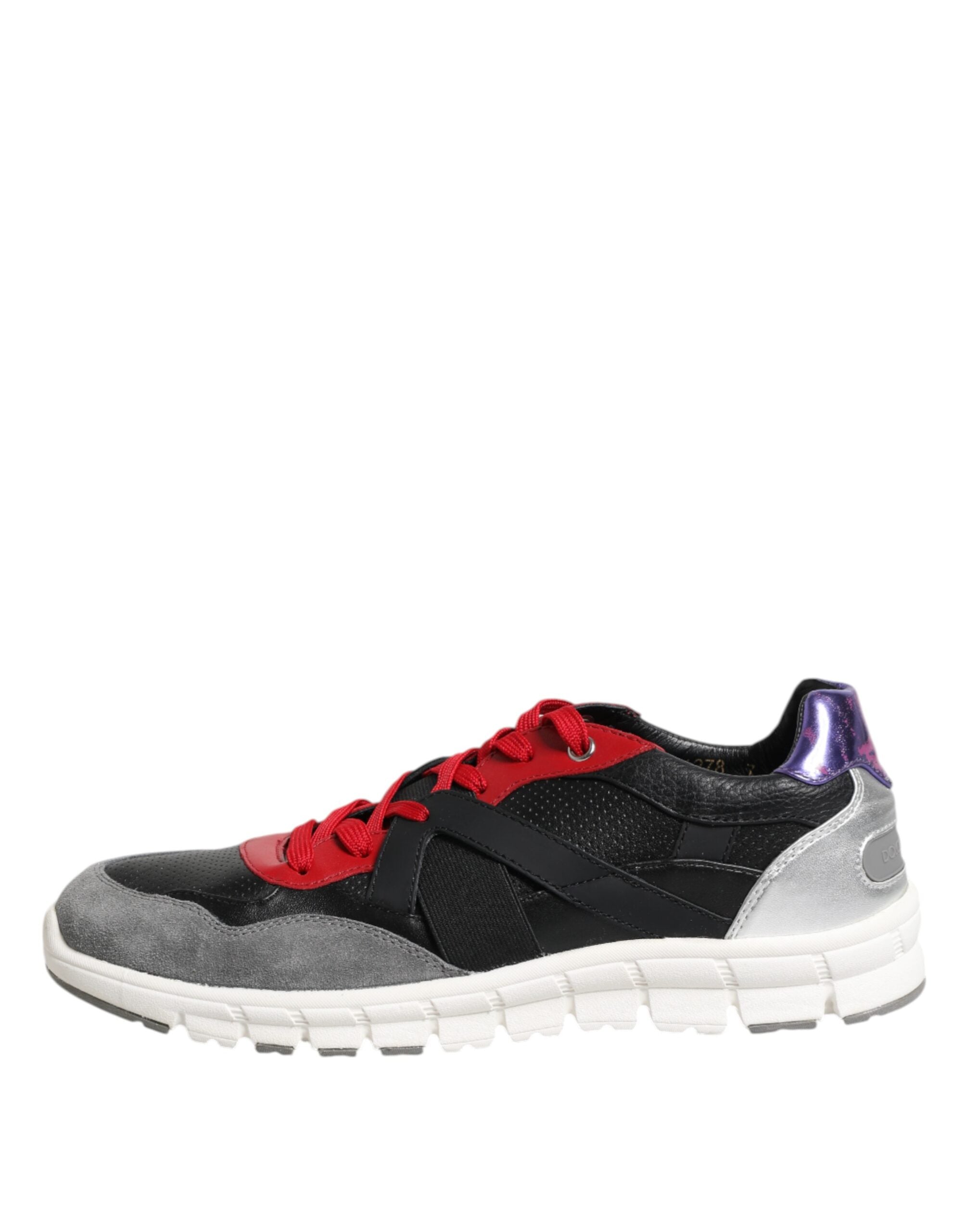 Dolce & Gabbana Multicolor Lace Up Low Top Men Sneakers Men's Shoes (Pre-Owned)