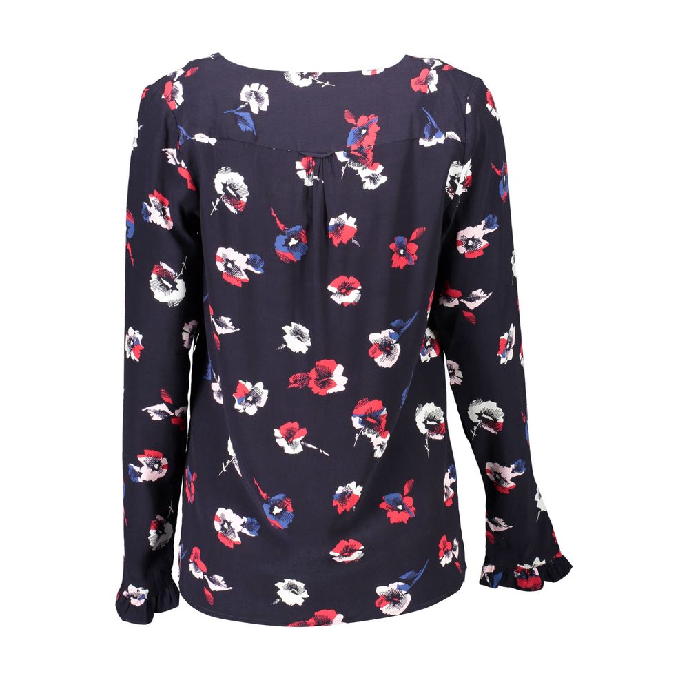 Gant Blue Viscosa Women Women's Sweater