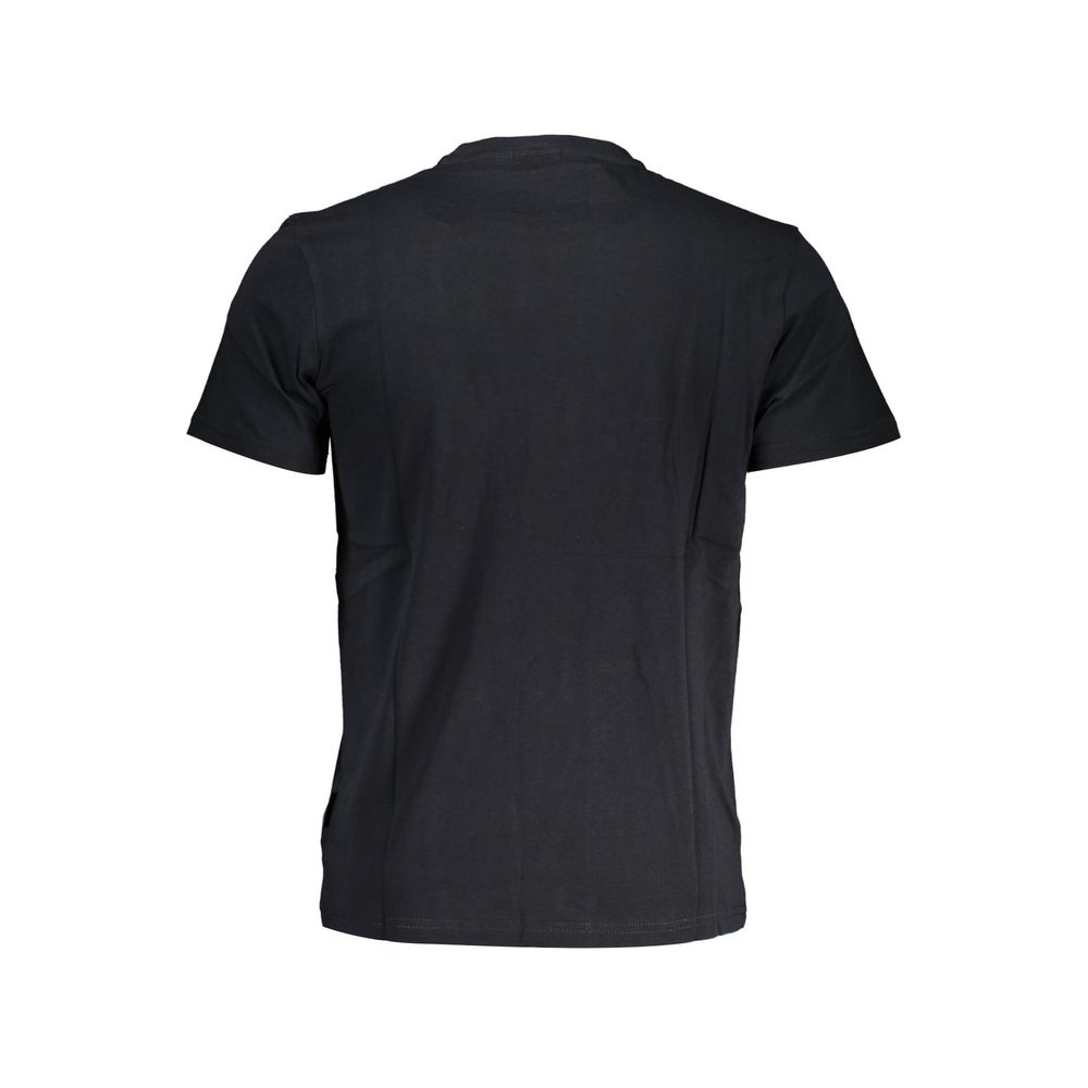 Napapijri Black Cotton Men Men's T-Shirt