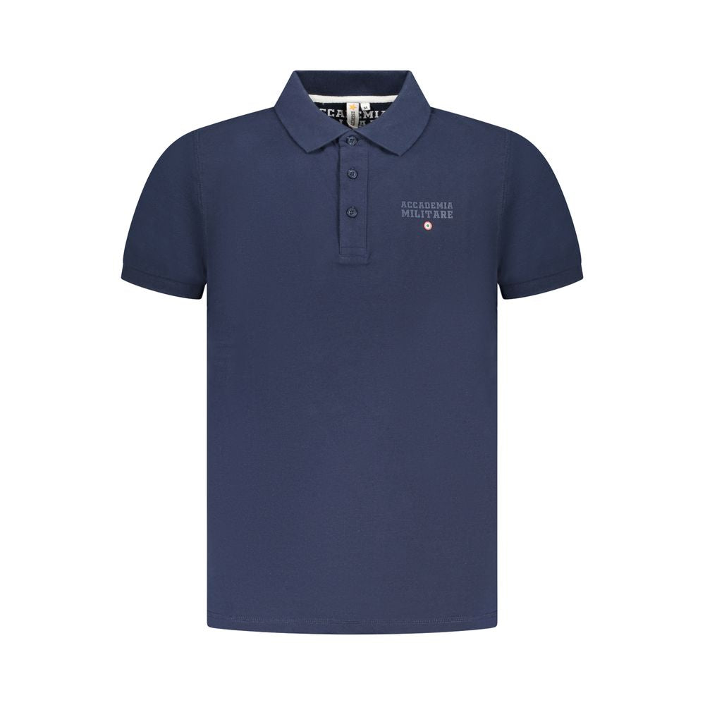 Accademia Militare Navy Cotton Men Men's Polo