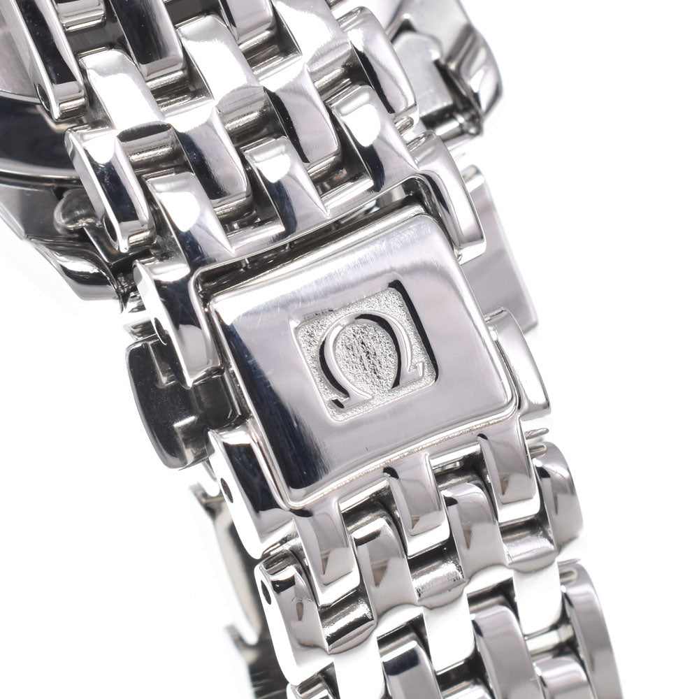 Omega De Ville Prestige Co-Axial Chronometer Automatic Stainless Steel With Diamond Markers Watch (Pre-Owned)