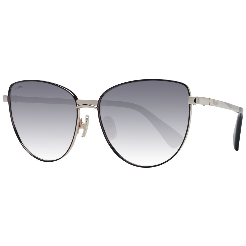 Max Mara Gold Metal Women's Sunglasses