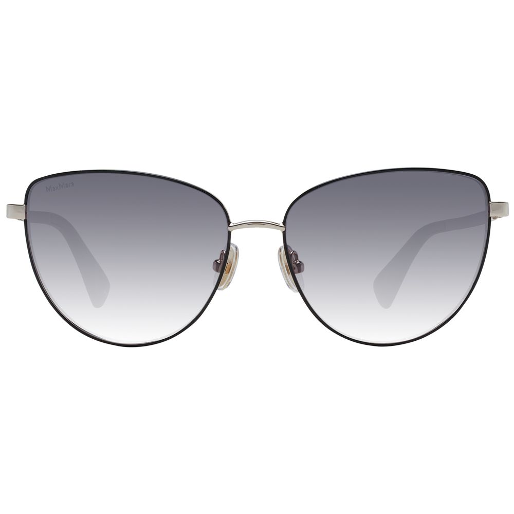 Max Mara Gold Metal Women's Sunglasses