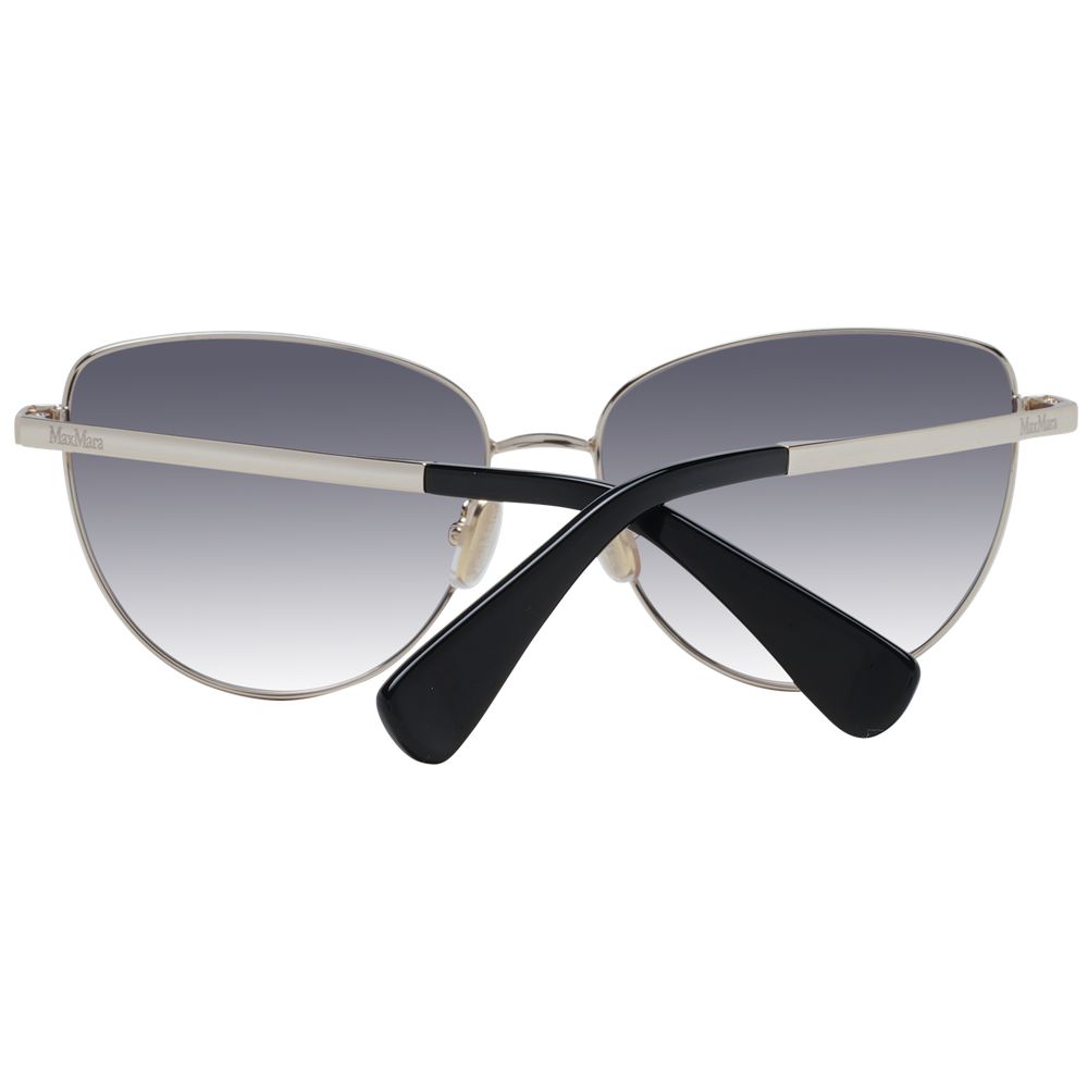 Max Mara Gold Metal Women's Sunglasses