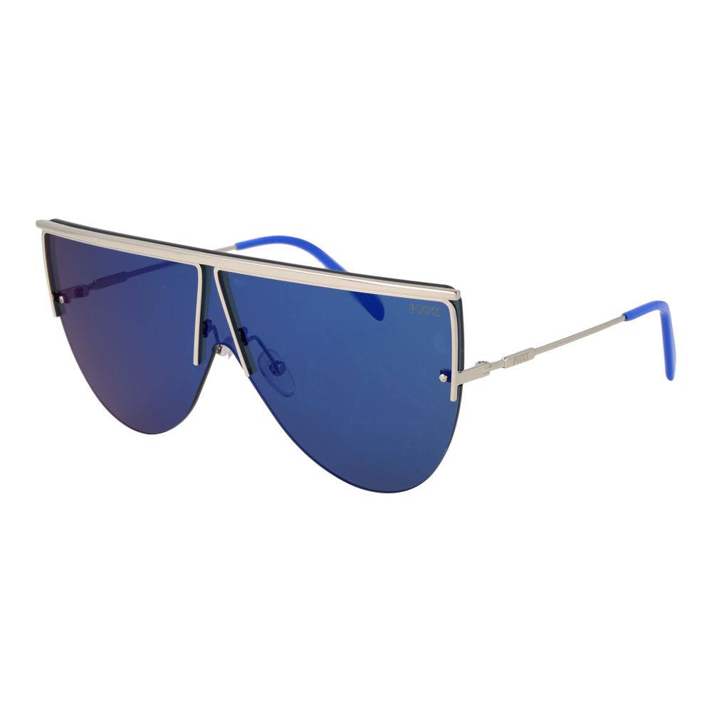 Emilio Pucci Silver Metal Women's Sunglasses
