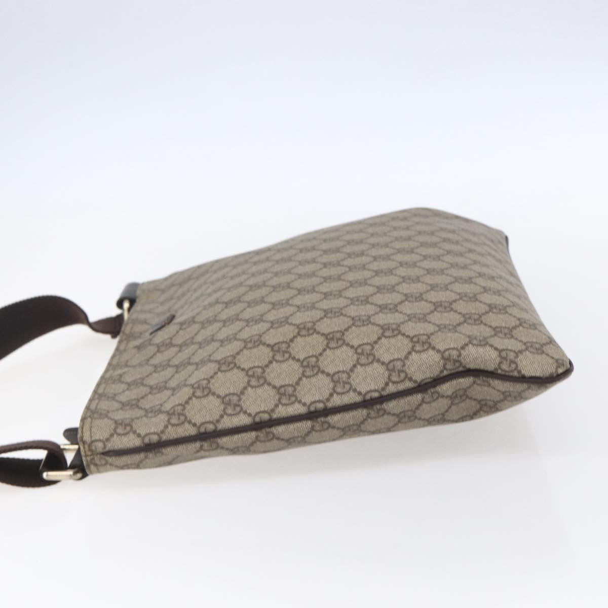 Prada Zip Top Messenger Tessuto Beige Pvc Shoulder Bag Bag (Pre-Owned)