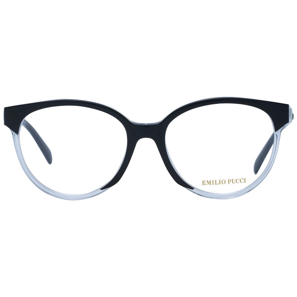 Emilio Pucci Black Plastic Glasses Women's (Frames)