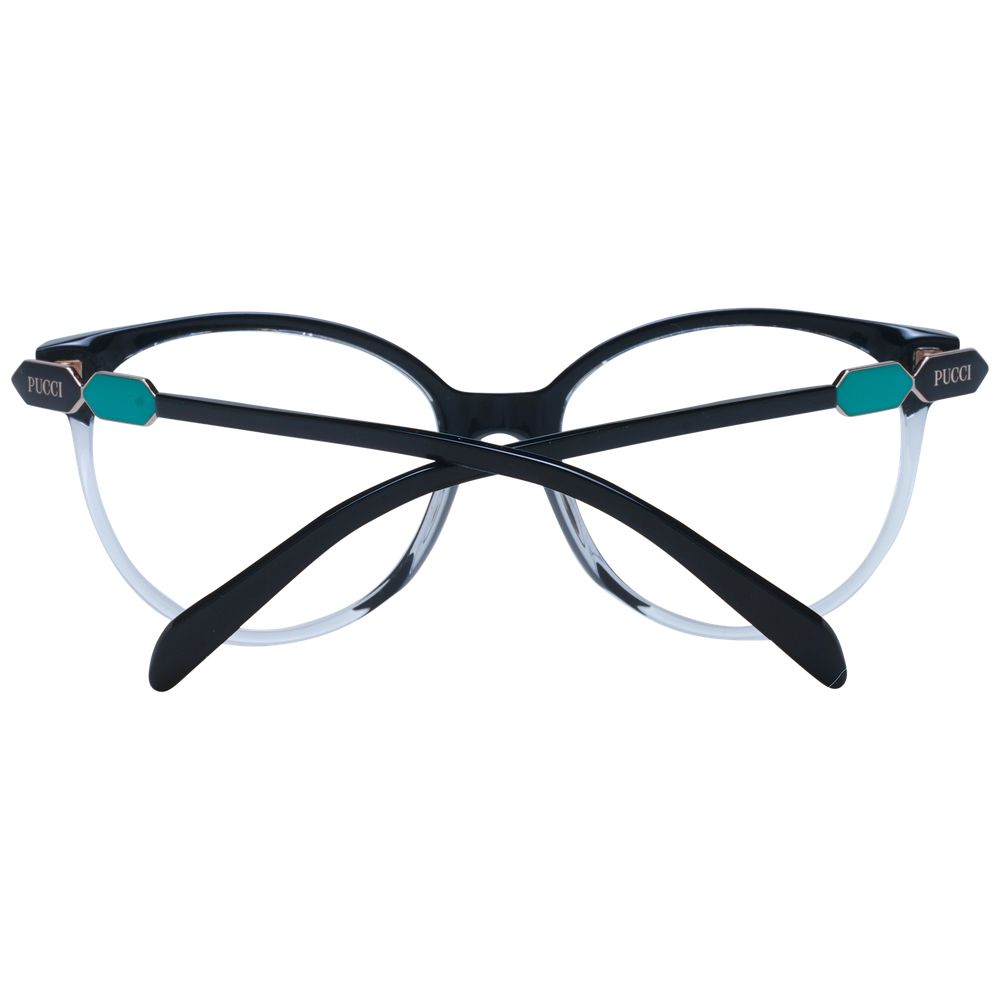 Emilio Pucci Black Plastic Glasses Women's (Frames)