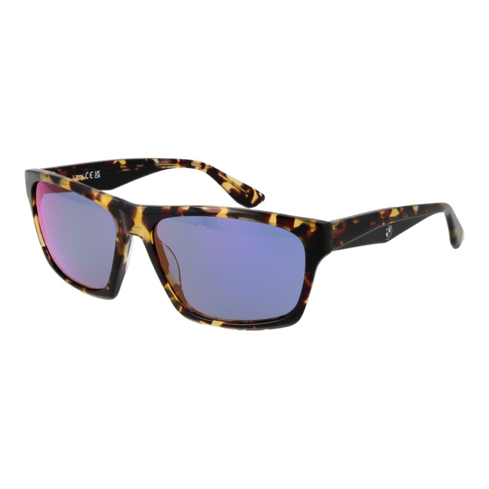 BMW Brown Acetate Men's Sunglasses