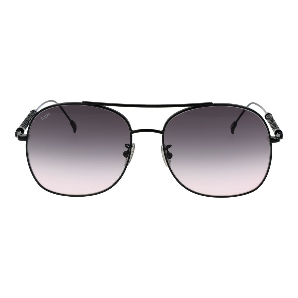 Tod's Black Metal Women's Sunglasses