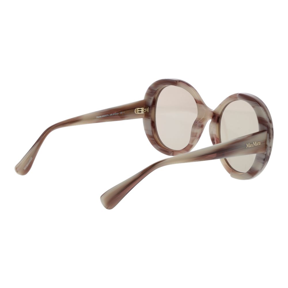 Max Mara Beige Acetate Women's Sunglasses