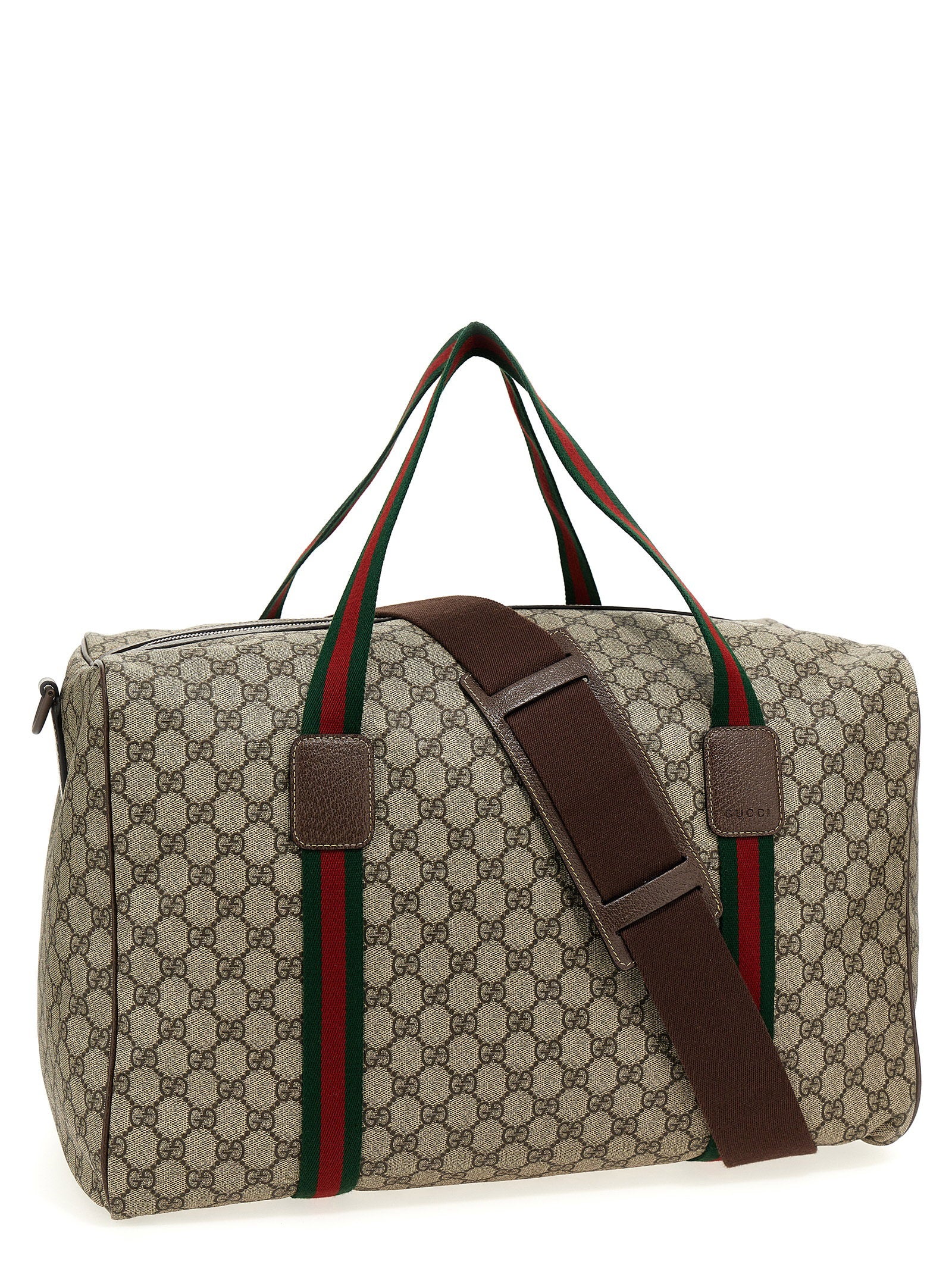 Gucci Men's Gg Supreme Large Travel Bag
