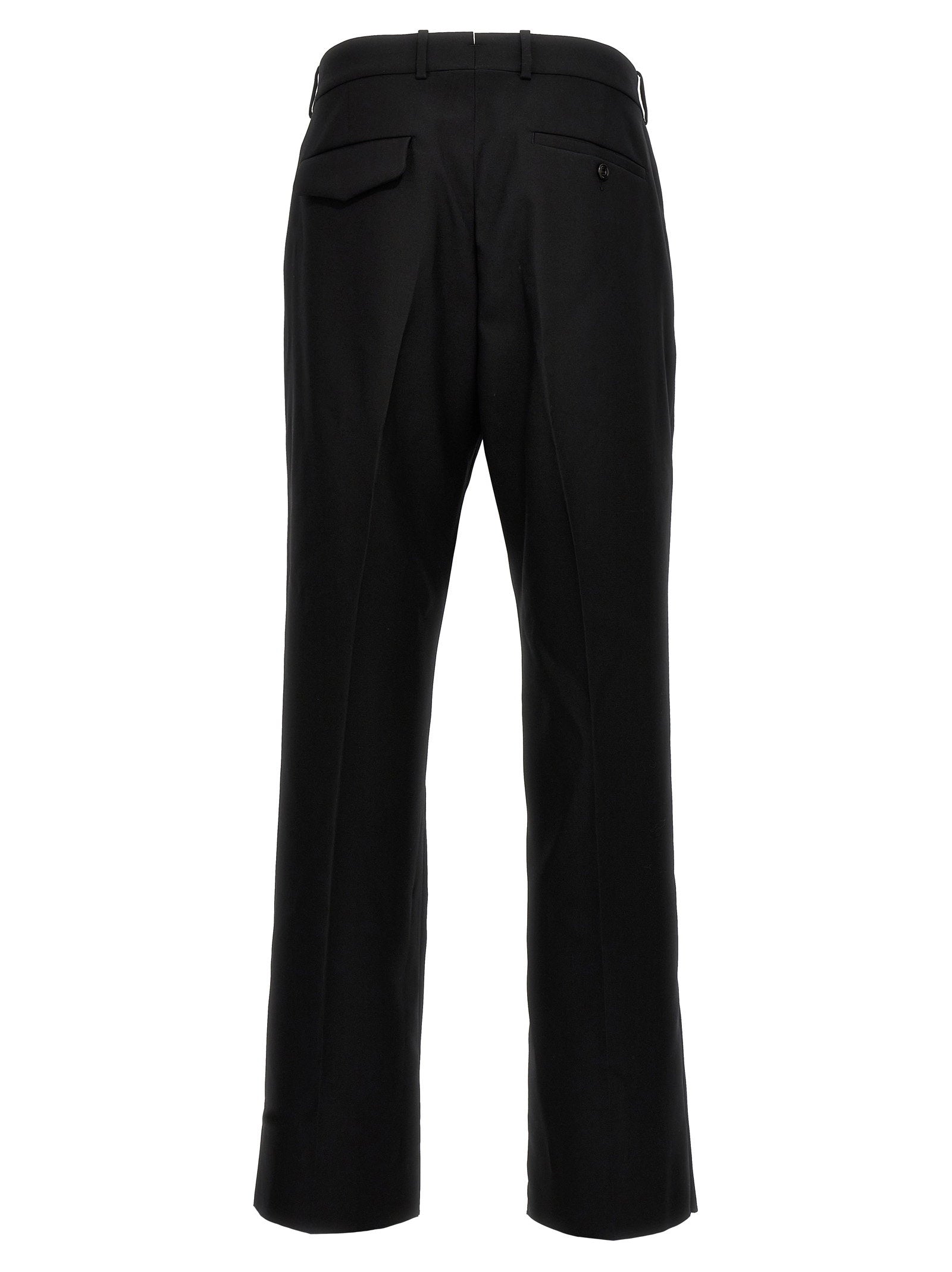 Alexander Mcqueen Men's Gabardine Wool Pants