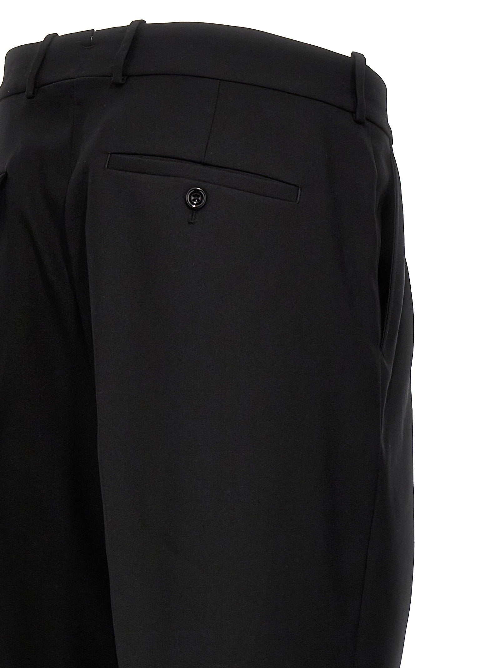 Alexander Mcqueen Men's Gabardine Wool Pants