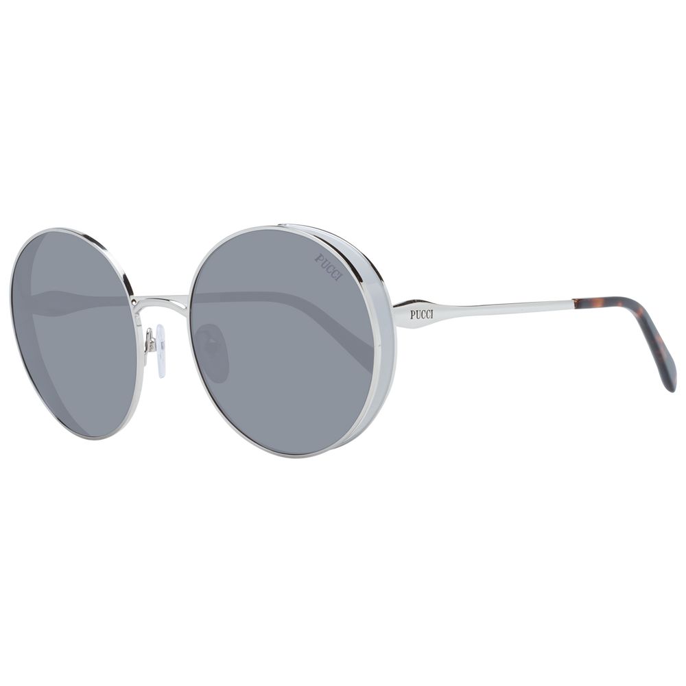 Emilio Pucci Gray Metal Women's Sunglasses