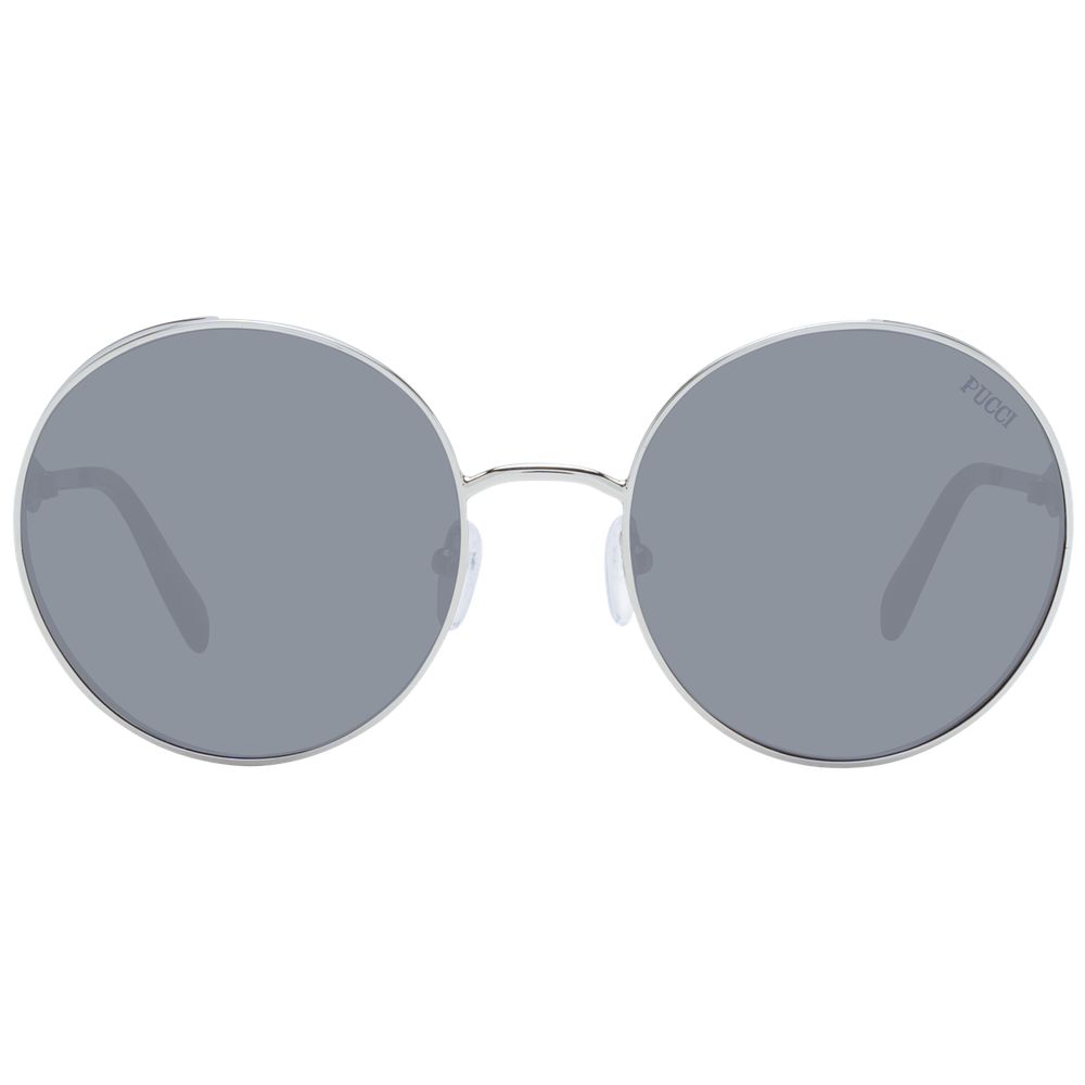 Emilio Pucci Gray Metal Women's Sunglasses