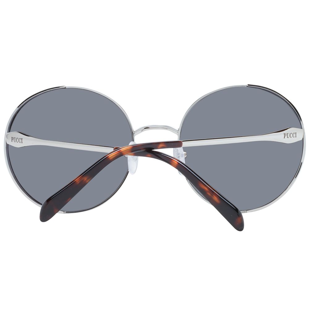 Emilio Pucci Gray Metal Women's Sunglasses