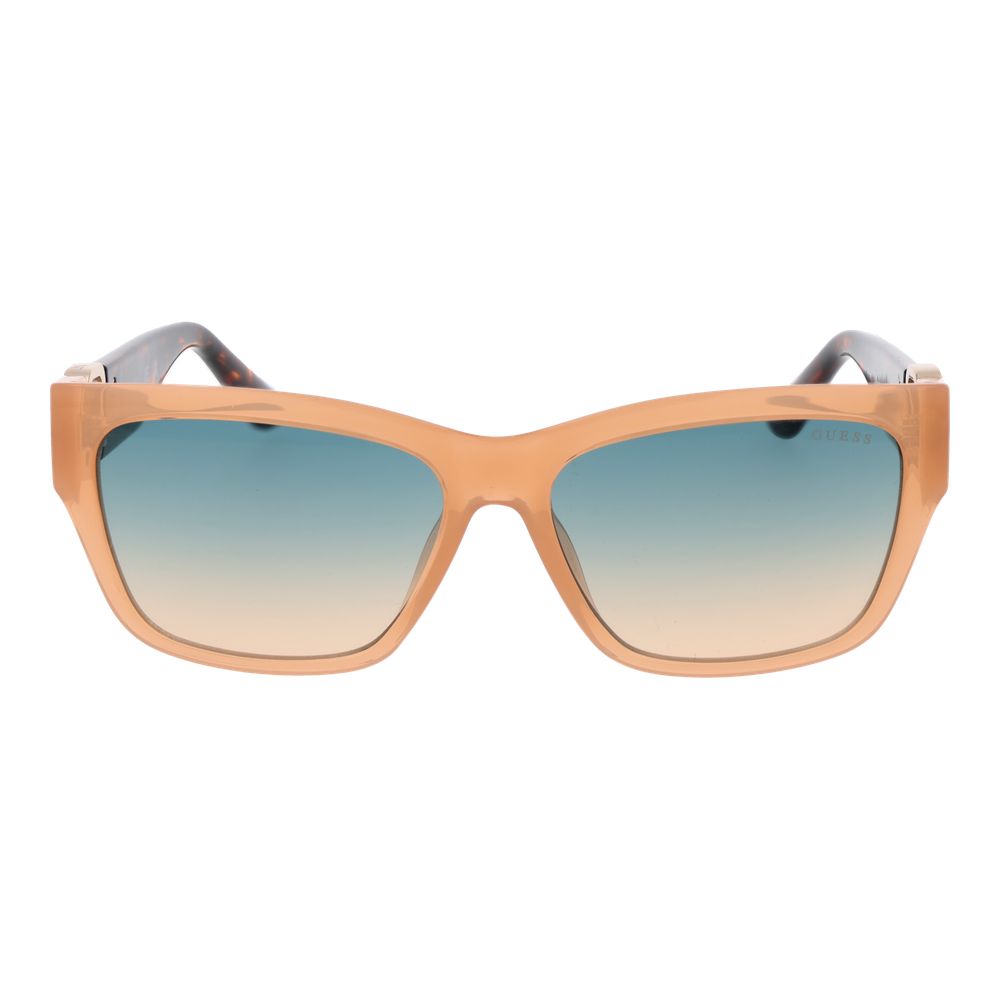 Guess Beige Stainless Steel Women's Sunglasses