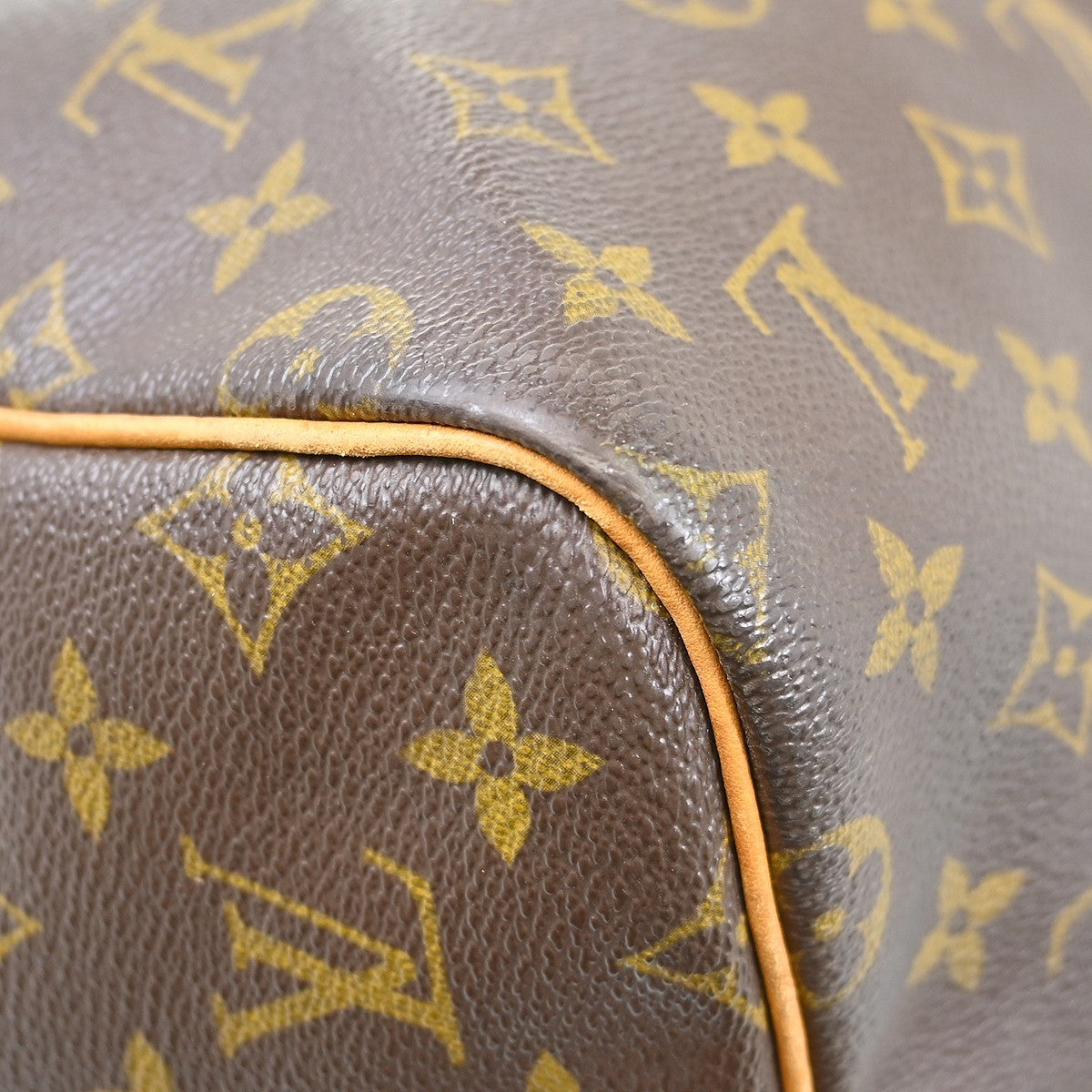 Louis Vuitton Keepall Monogram Canvas Brown Canvas Travel Bag Bag (Pre-Owned)