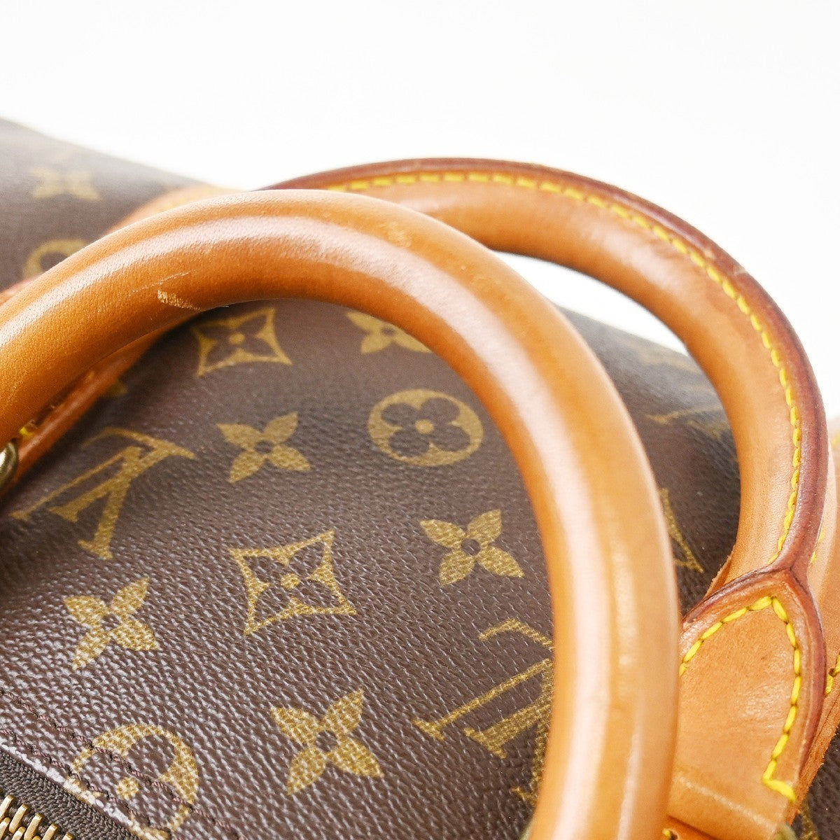 Louis Vuitton Keepall Monogram Canvas Brown Canvas Travel Bag Bag (Pre-Owned)