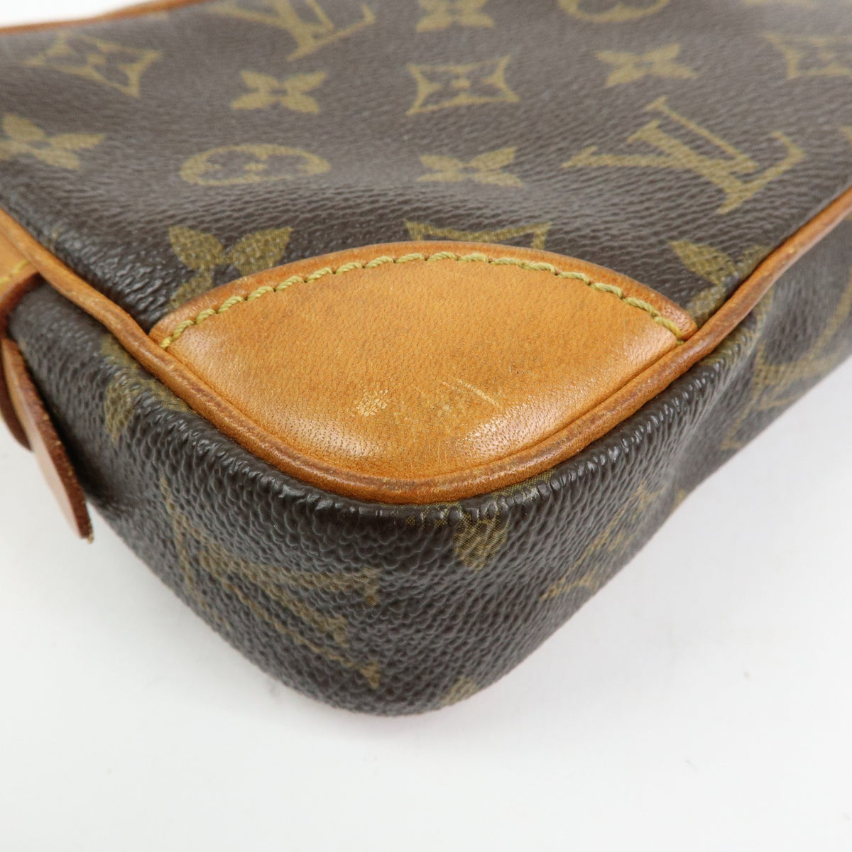 Louis Vuitton Marly Dragonne Clutch Monogram Canvas Brown Canvas Clutche & Pouche Bag (Pre-Owned)