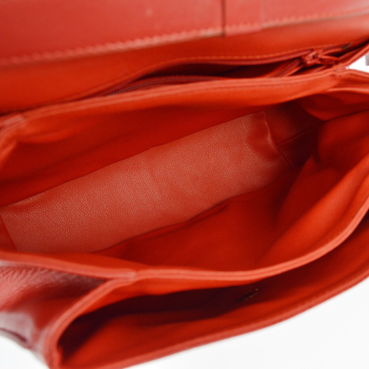 Christian Dior Shoulder Leather Red Leather Shoulder Bag Bag (Pre-Owned)