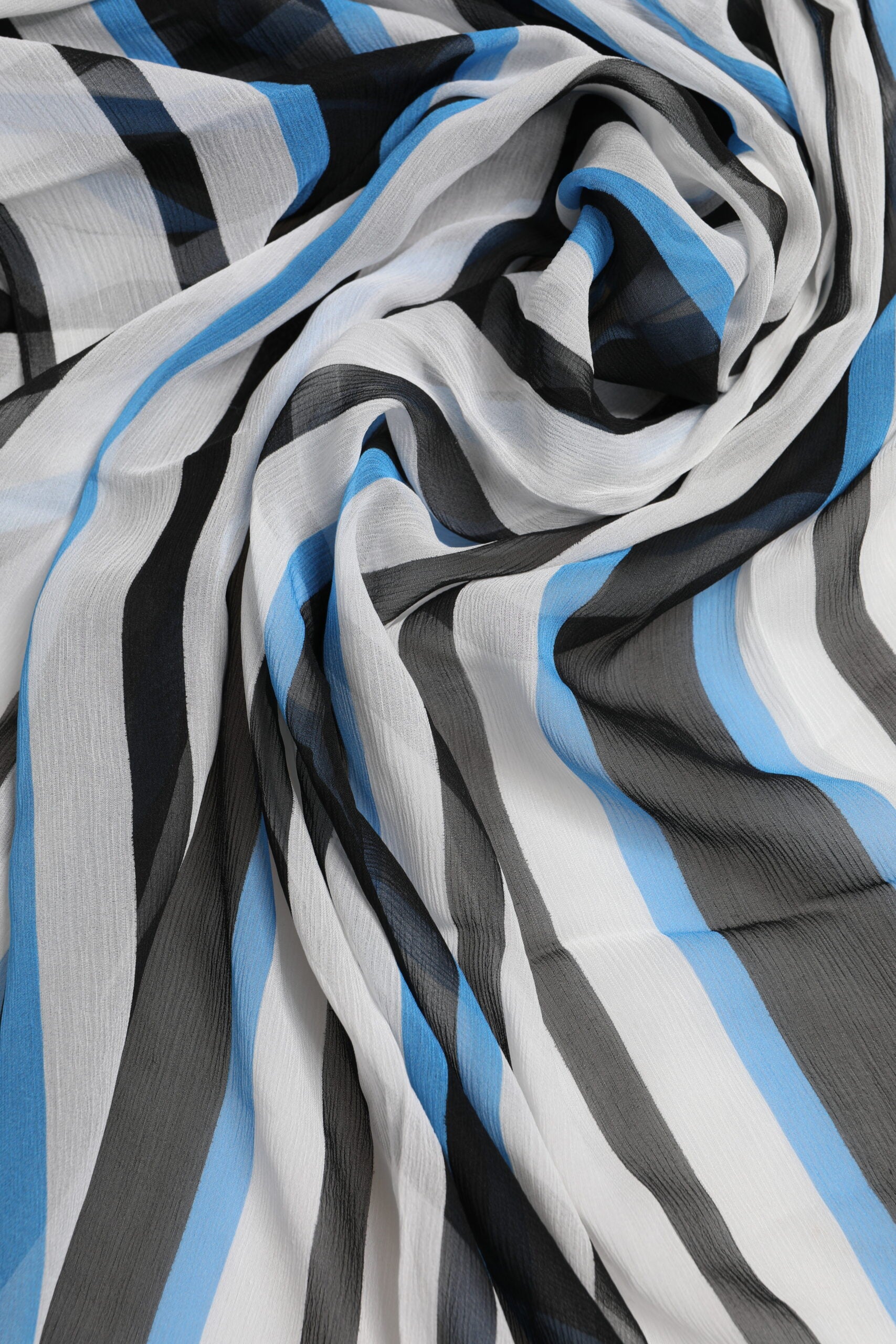 Dolce & Gabbana Multicolor Striped Neck Warmer Wrap Men's Scarf