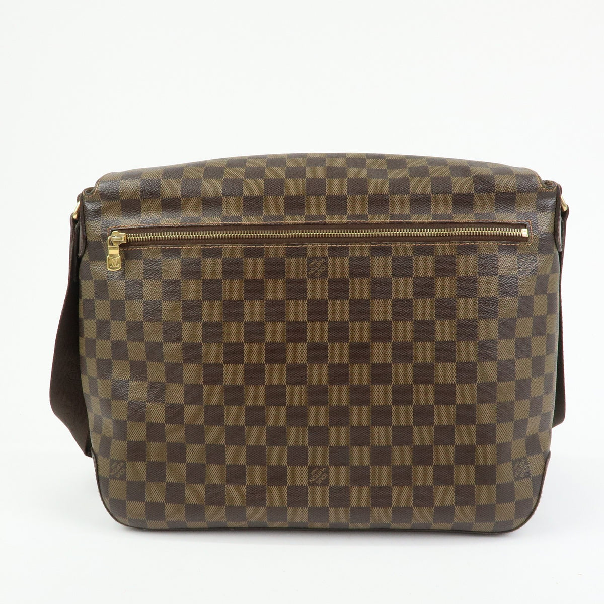 Louis Vuitton Spencer Messenger Damier Brown Canvas Handbag (Pre-Owned)