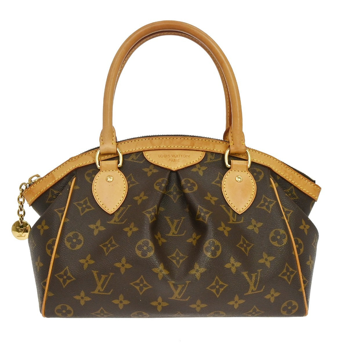 Louis Vuitton Tivoli Monogram Canvas Brown Canvas Handbag (Pre-Owned)