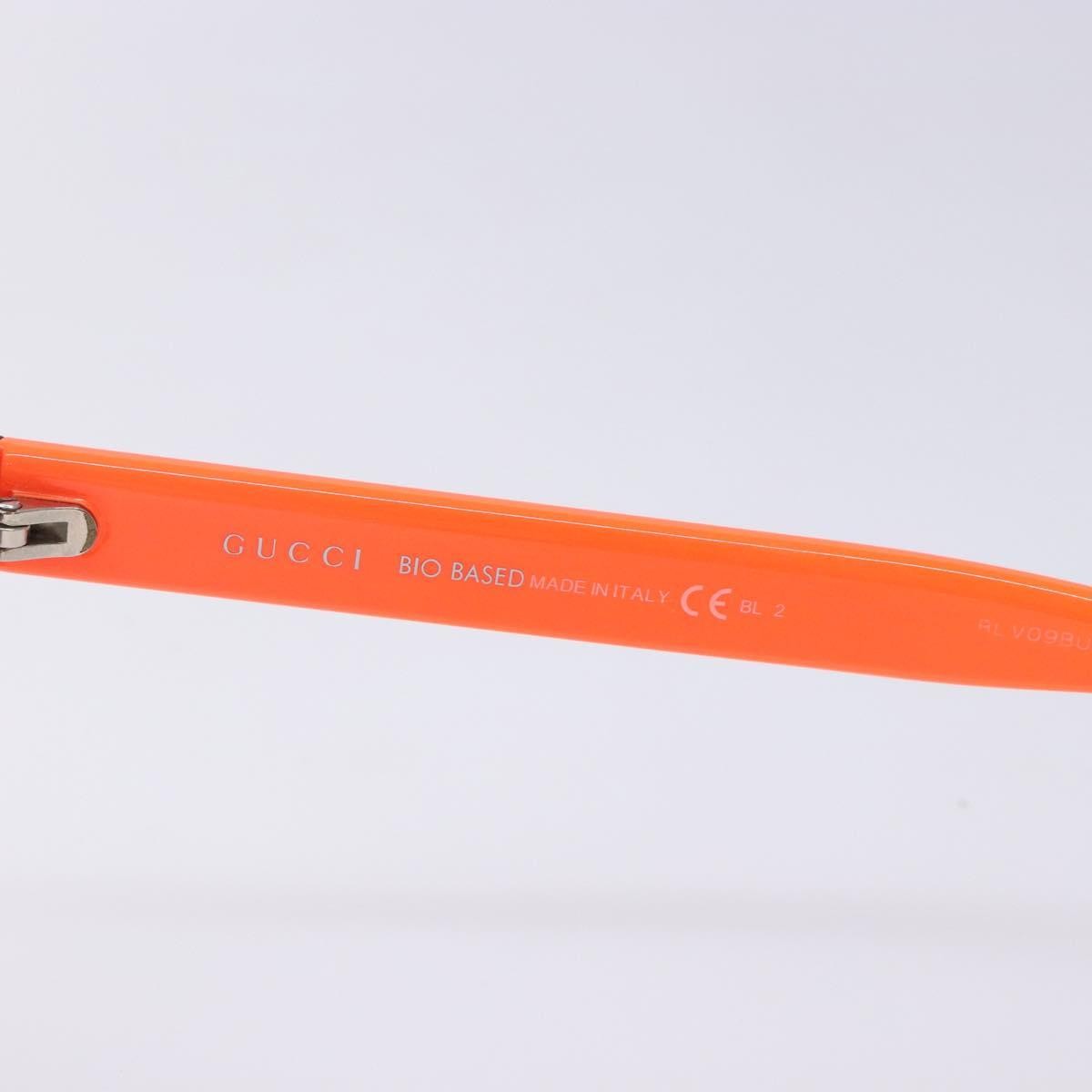 Gucci Eyewear Sunglasses Orange Plastic Sunglasse Accessory (Pre-Owned)